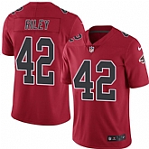 Nike Men & Women & Youth Falcons 42 Duke Riley Red Color Rush Limited Jersey,baseball caps,new era cap wholesale,wholesale hats